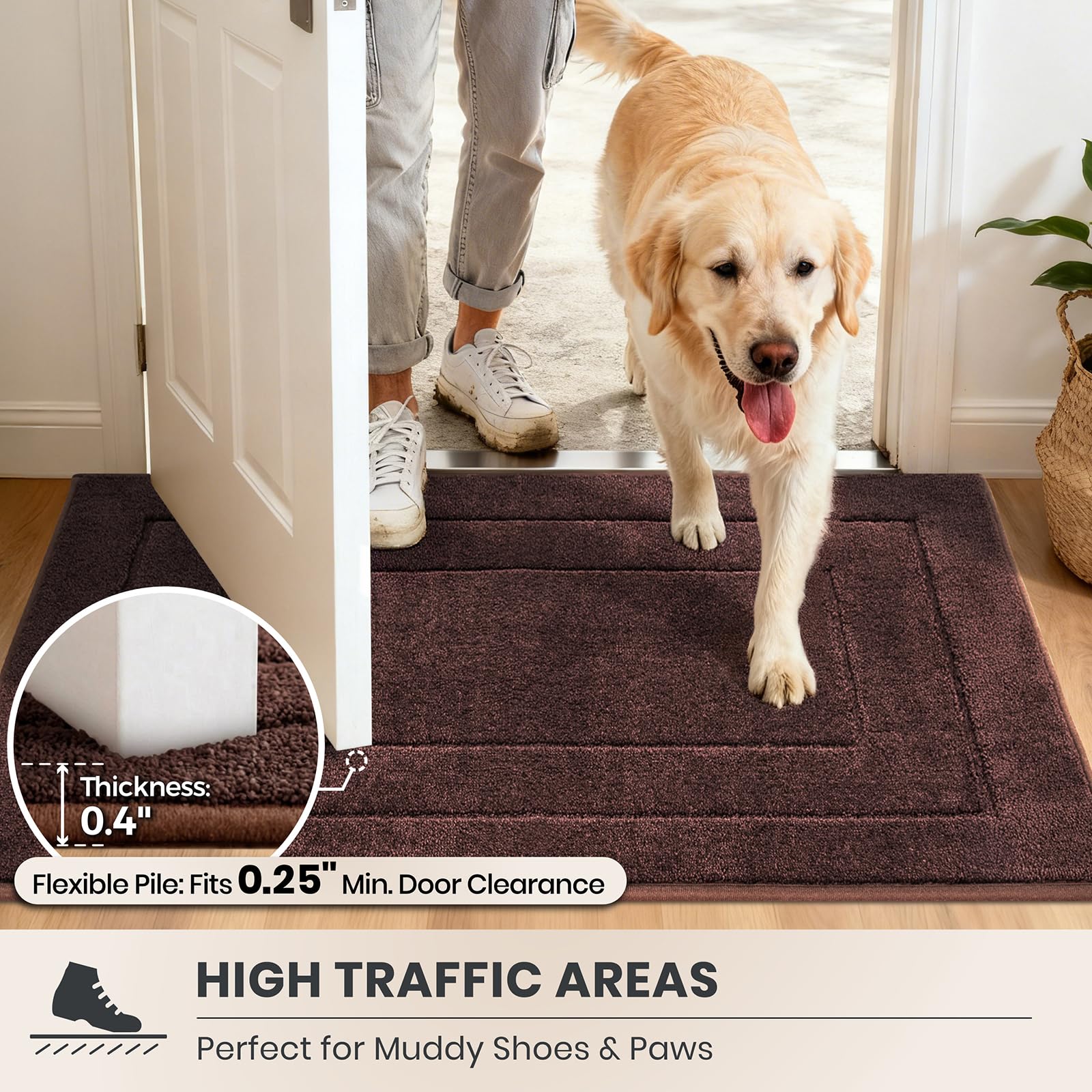 Amazon.com: PURRUGS Dirt Trapping Door Mat 34