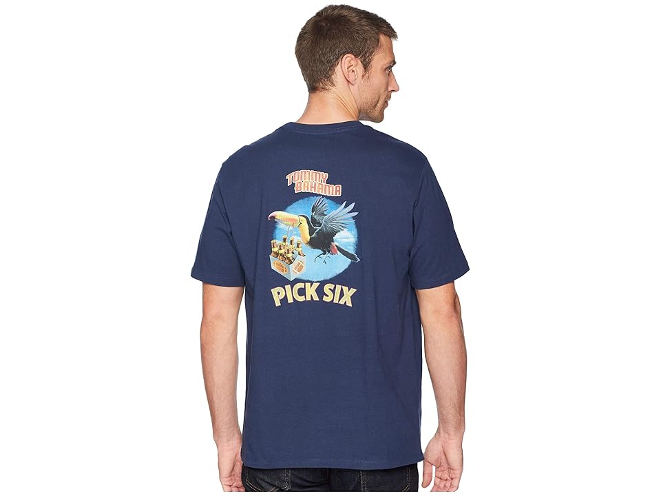 

Tommy Bahama Pick Six Tee (Navy) Men's T Shirt