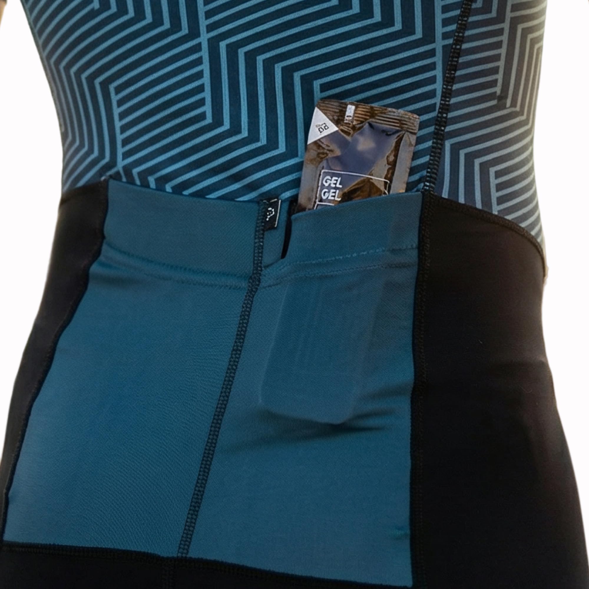 SLS3 Traje de Triatlón para Hombre - Tri Suit con Mangas Aerodinámicas para Hombre - Tejidos PRO FX para Triatlón Masculino (Sky Hex, L)