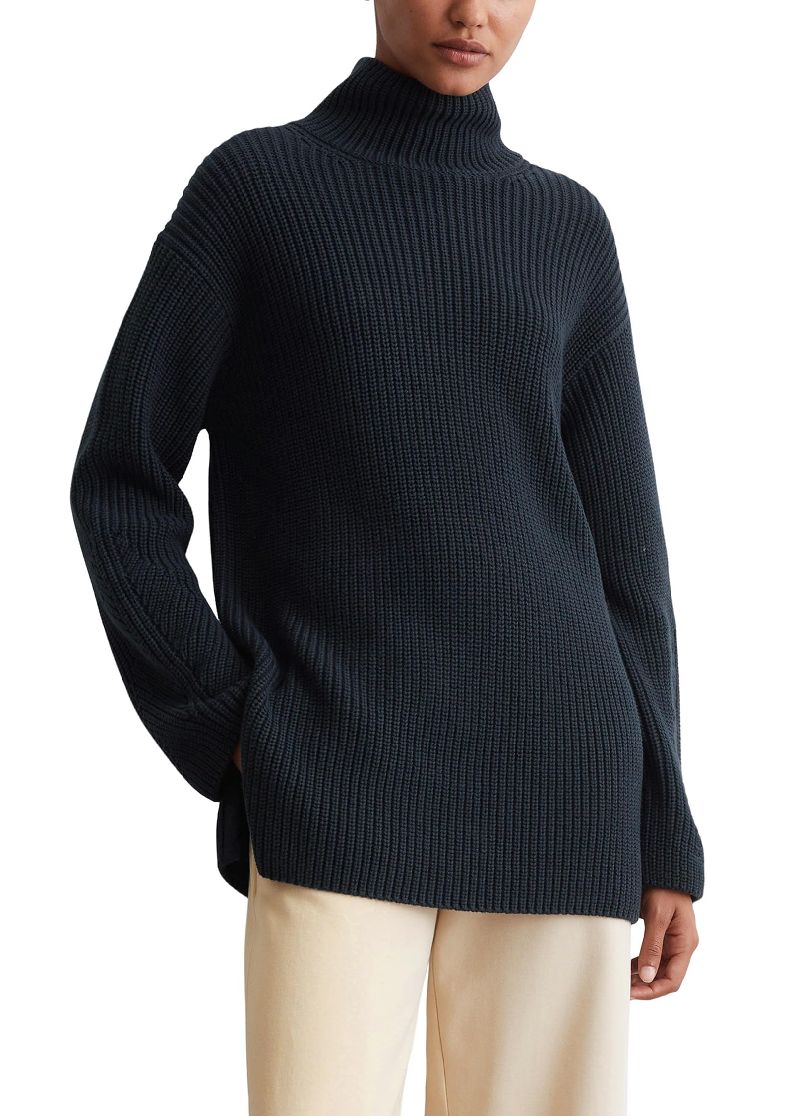 Marc OPolo Women's Organic Cotton Cardigan with Shawl Collar