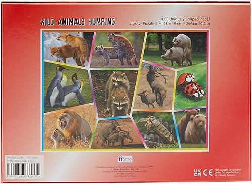 Miniatura 8 de Wild Animals Humping - Rompecabezas de 1000 piezas para adultos