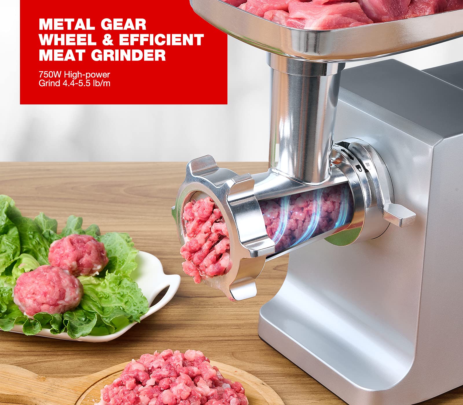 1829 CARL SCHMIDT SOHN Meat GrinderCSS Electric Meat Grinder, Meat