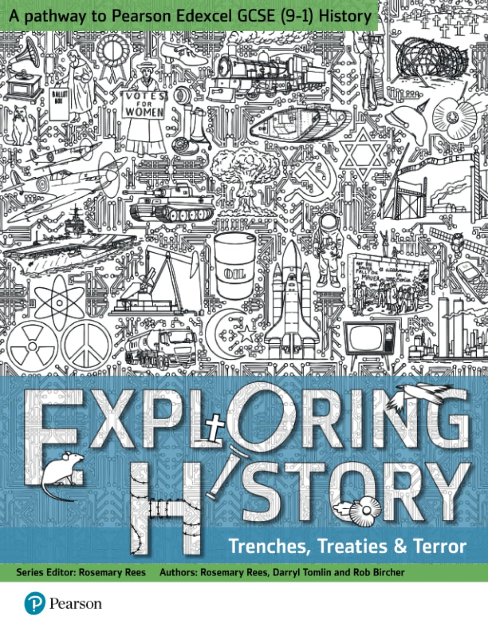 Exploring History Student Book 3: Trenches, Treaties and Terror Paperback – Import, 3 September 2018
