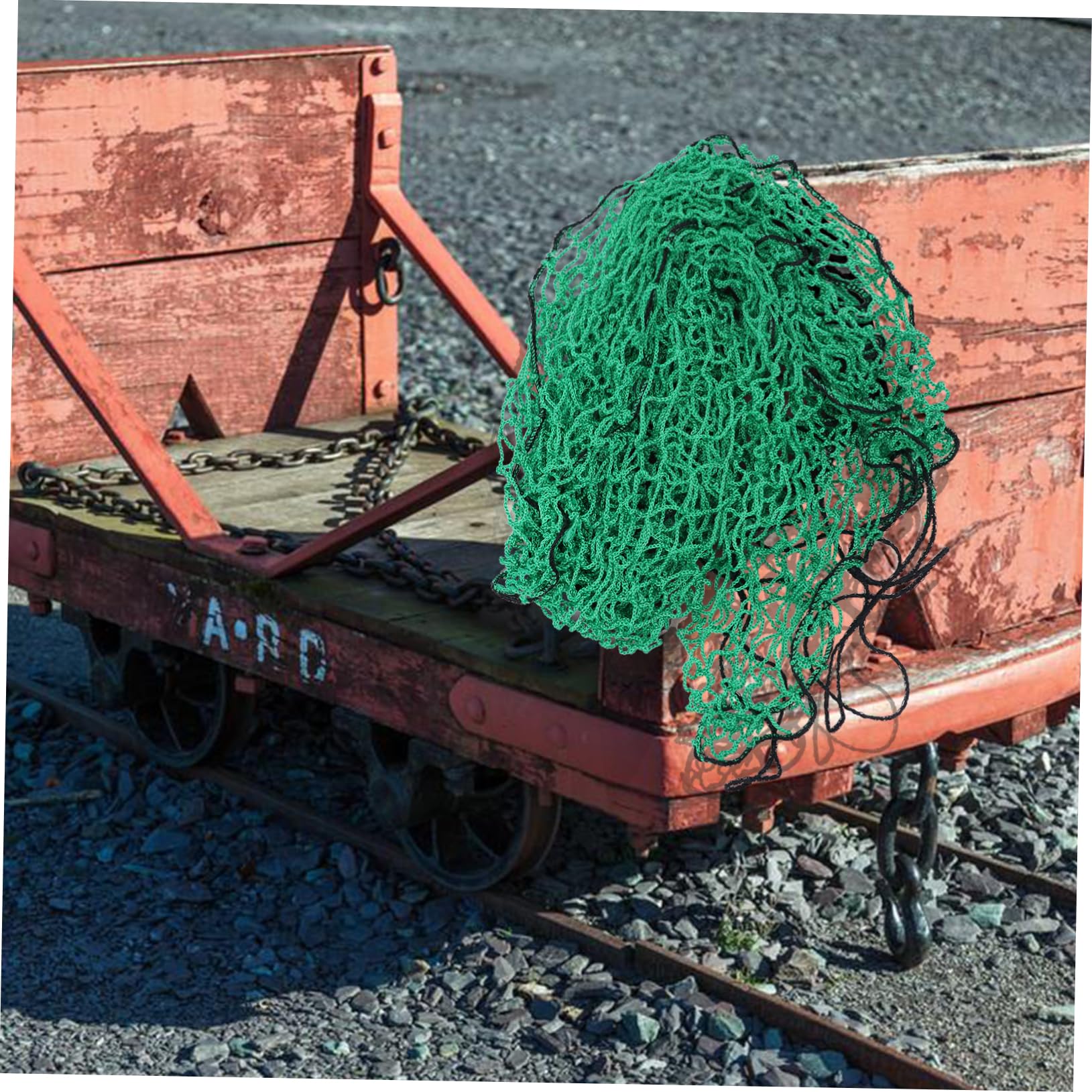 Rete Elastica per 1,5 X 2 M Copertura Sicura per Carichi e Bagagli per Auto e Camion Accessorio Resistente e Regolabile per e Trasporti