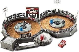 Disney Pixar Cars Mini Racers korba i Crash Derby zestaw do zabawy z mini błyskawicą McQueen zabawka samochód