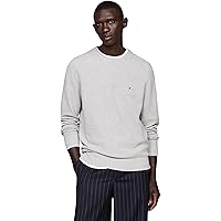 Tommy Hilfiger Uomo Pullover Essential Structure Crew Neck Regular Fit
