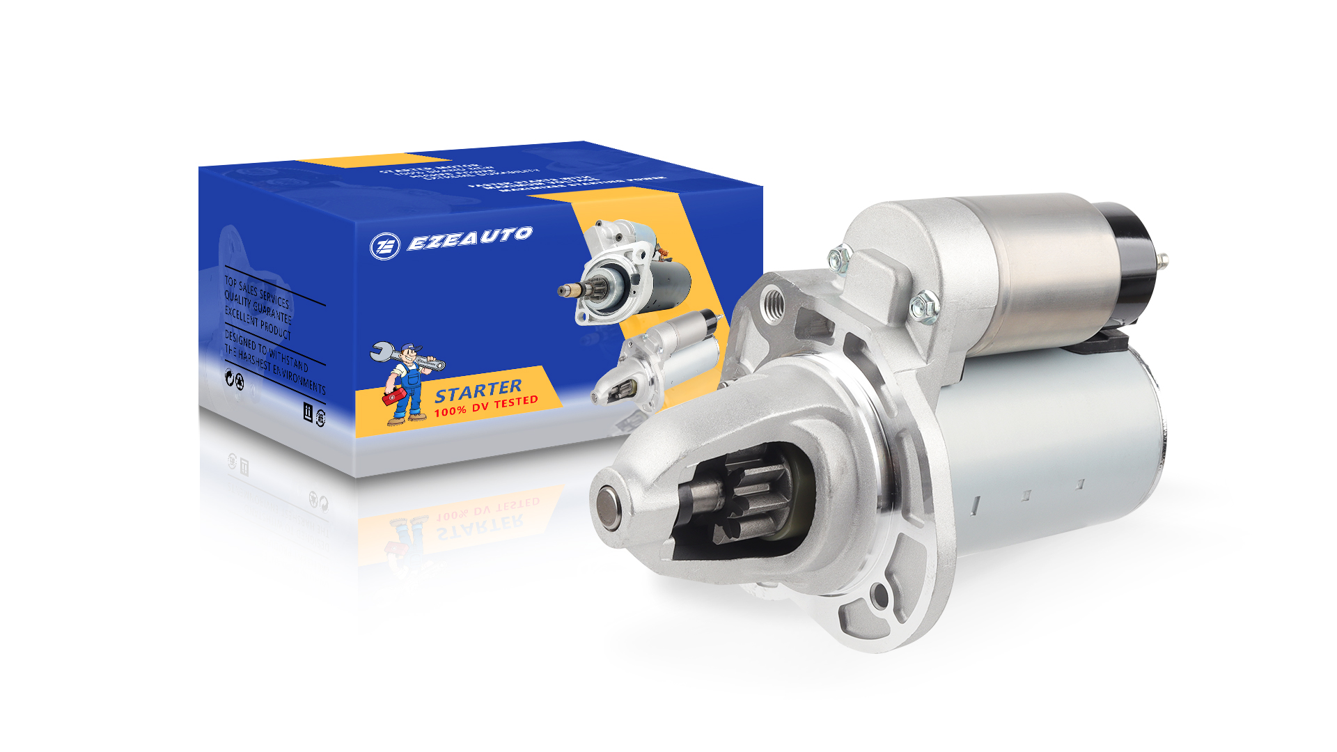 Image of Ezexpreze 19202 New Starter for Jeep Wrangler 3.6L 2012-2017 Wrangler JK 2018, for Dodge Charger Chrysler 300 3.6L 2017-2019, for RAM 1500 3.6L 2017-2019, OE#428000-9300 4280009300 280-0432 2800432