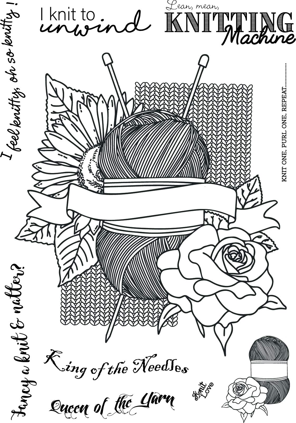 Sharon Callis Crafts Clear Stamps, Polymer, A6