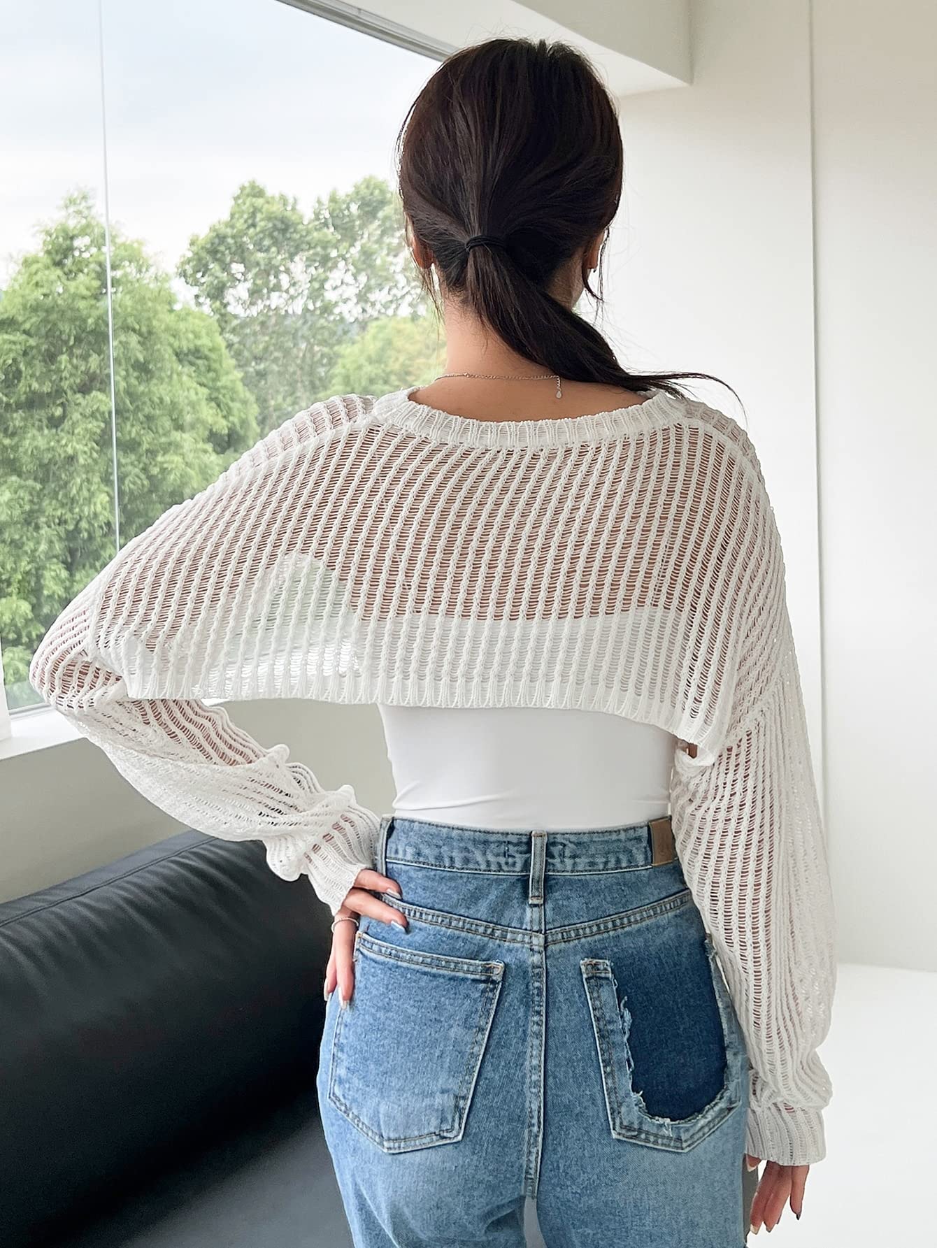 未使用　保管のみSHOULDER SLIT KNIT PULLOVER 未使用 保管のみSHOULDER SLIT KNIT PULLOVER