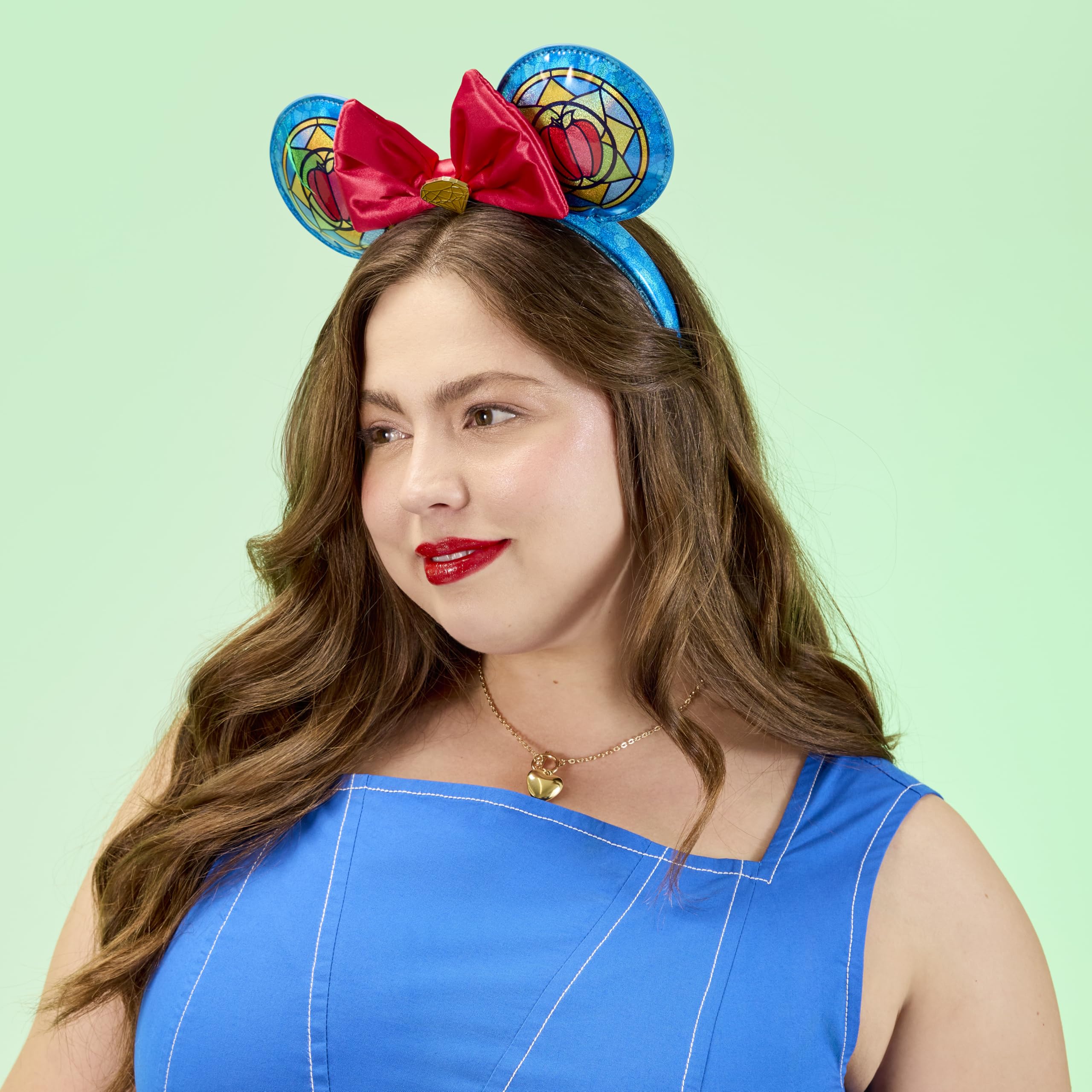 Funko Loungefly Disney: Snow White Stained Glass Collection Headband - Bandeau - Idée cadeau - Produits dérivés officiels - Pour garçons, filles, hommes et femmes - Fans de cinéma