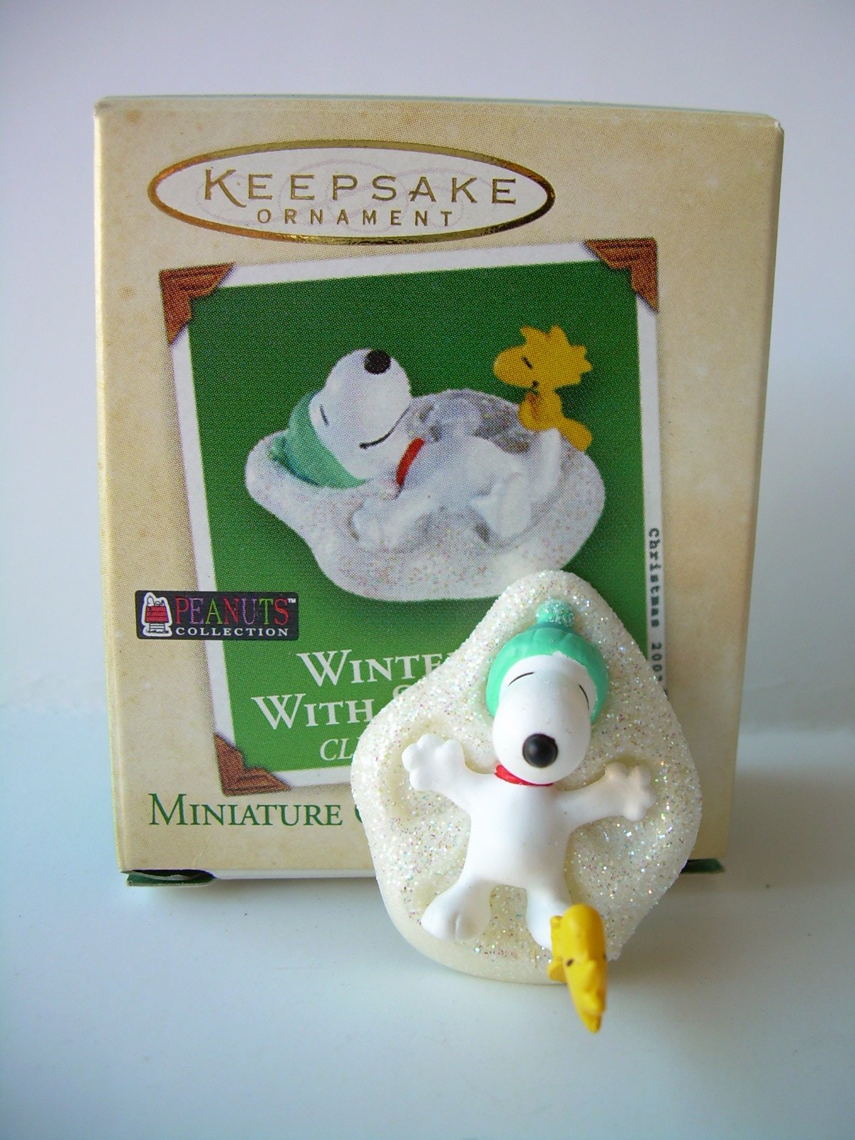 Hallmark Keepsake Ornament Winter Fun with Snoopy Clip-On Miniature Collector's Series (2003) QXM4869-image-18