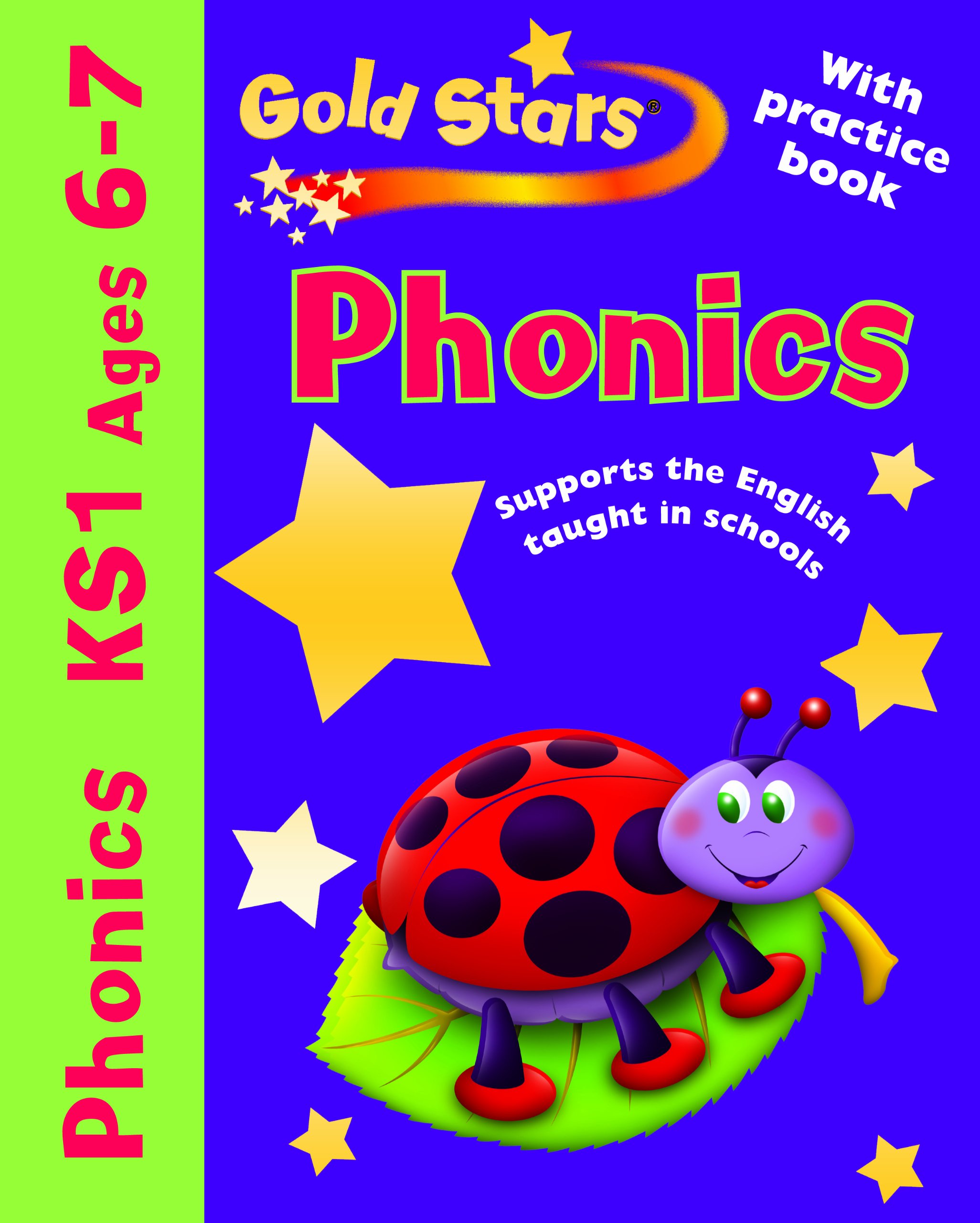 Gold Stars Pack (Workbook and Practice Book): Phonics 6-7