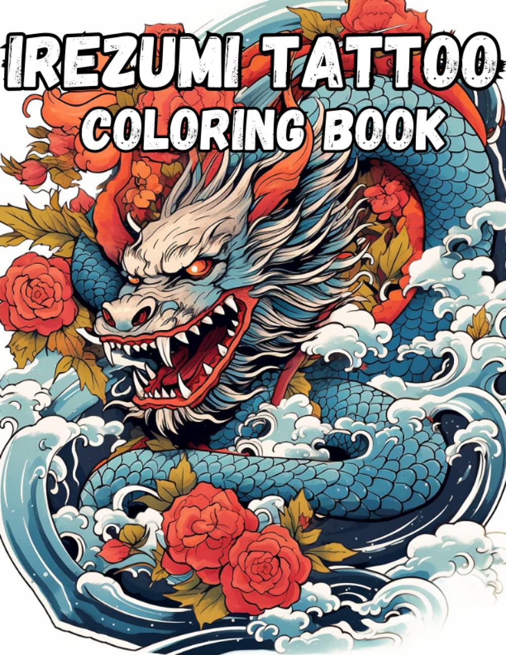 Irezumi Tattoo Coloring Book for adults: Japanese inspired tattoo designs for relaxation and stress relief
