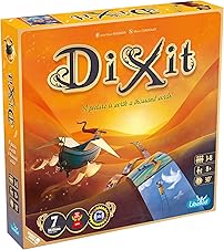 Asmodee Dixit Board Game (2021 Refresh) - The Award-Winning Game of Imagination, Creativity and Storytelling, Family Fun for Kids & Adults, Ages 8+, 3-6 Players, 30 Minute Playtime