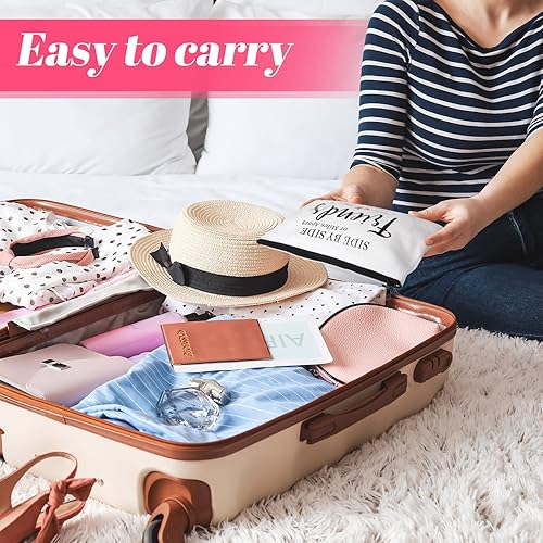 Miniatura 6 de 20 piezas de regalos de amistad para mujeres, amigas, bolsa de maquillaje, bolsas de cosméticos, regalos de cumpleaños, Navidad, para mujeres,