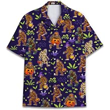 Funny Colorful Hawaiian Shirt for Men Mens Casual Animals Mens Hawaiian Shirts Short Sleeve Button Down Shirt Men