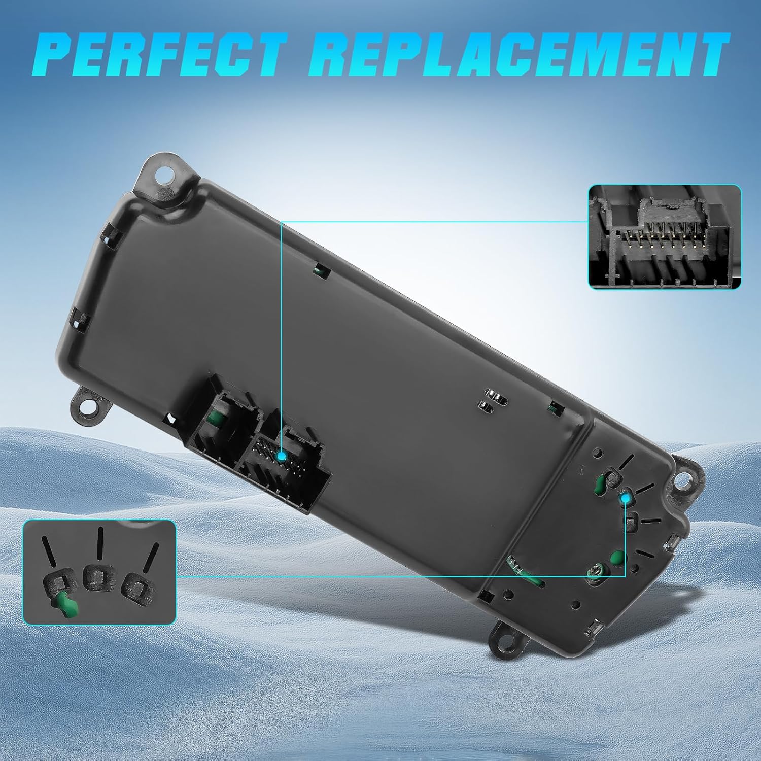 A/C Heater Climate Control Module Compatible with Jeep Wrangler 2014-2018# 68197437AB