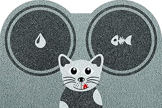 Vinil Super Print PET Hora do Lanche Cat Kapazi Cinza