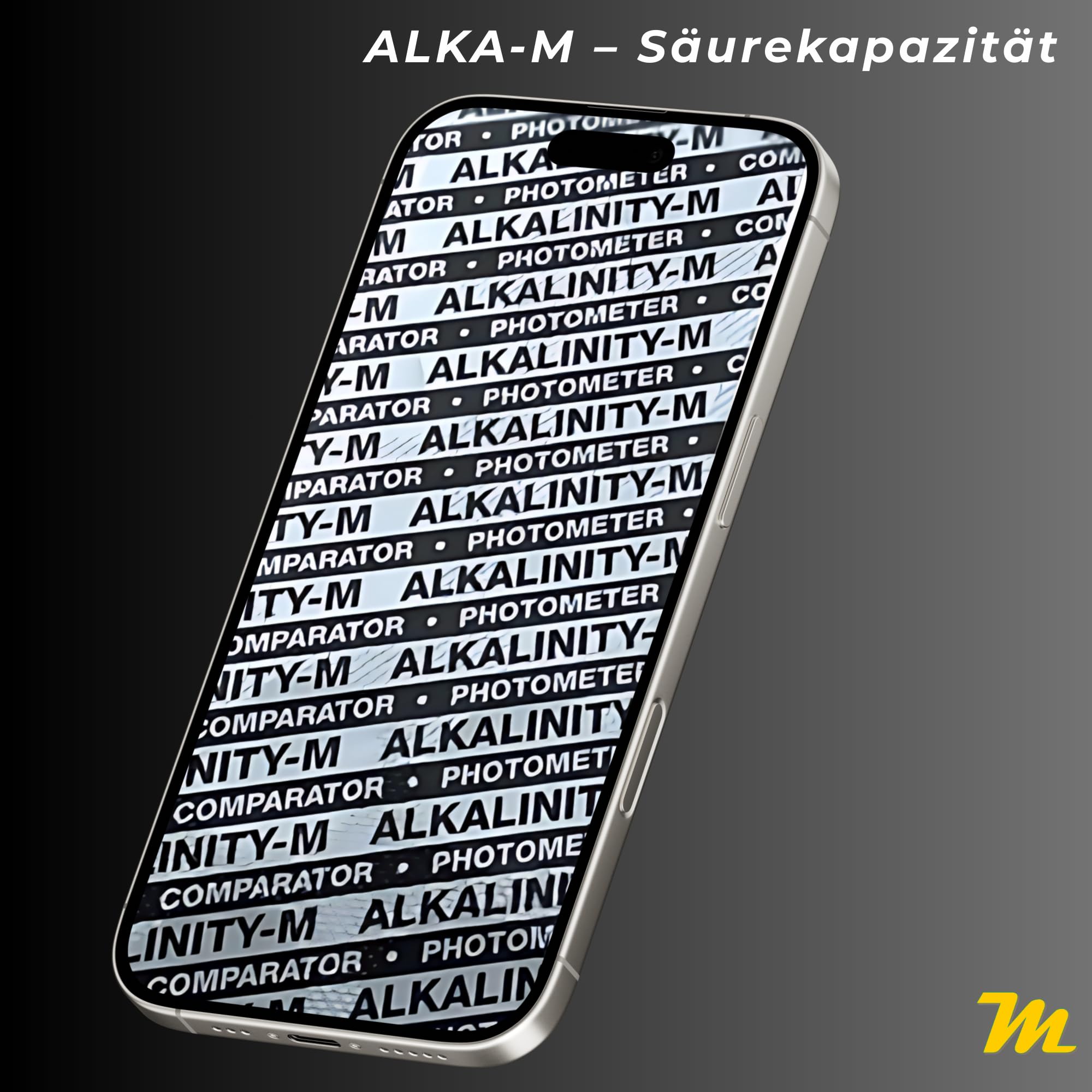 1000 tabletas de reactivo ALKA-M para medición: alcalinidad o capacidad ácida en el agua de la piscina – adecuado para fotómetro de mano