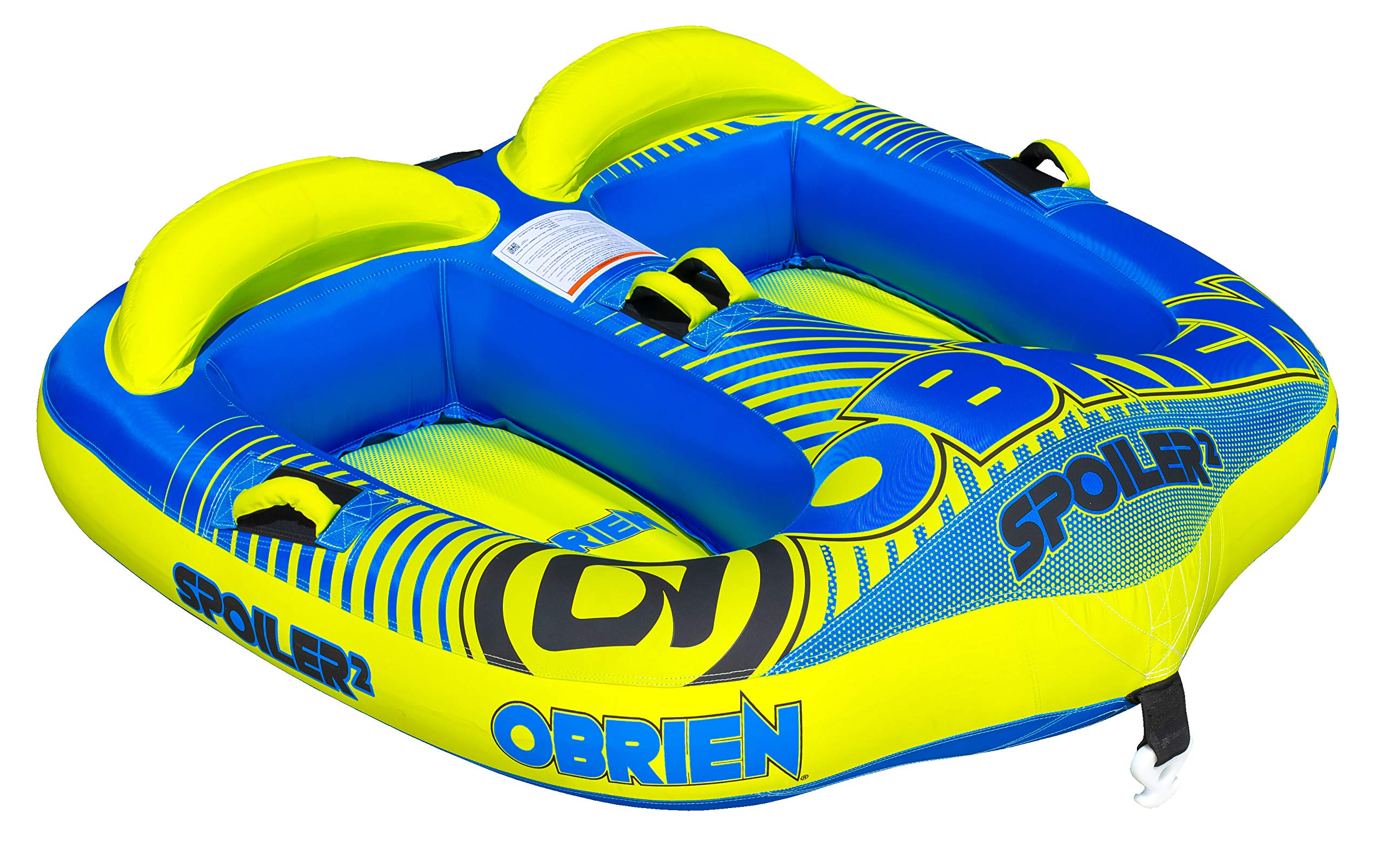 O'Brien Spoiler 2 Aufblasbarer Abschleppschlauch – Cockpit-Design Für 2 Personen, Max. 160 Kg, Perfekt Für Wasserspaß