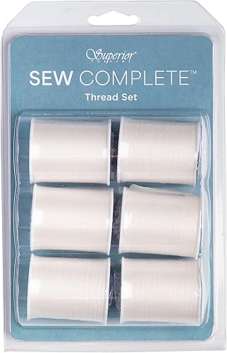 Miniatura 7 de Superior Threads Sew Complete Hilo de coser de poliéster para acolchar de 300 yardas, paquete de 6 unidades (colores pastel)