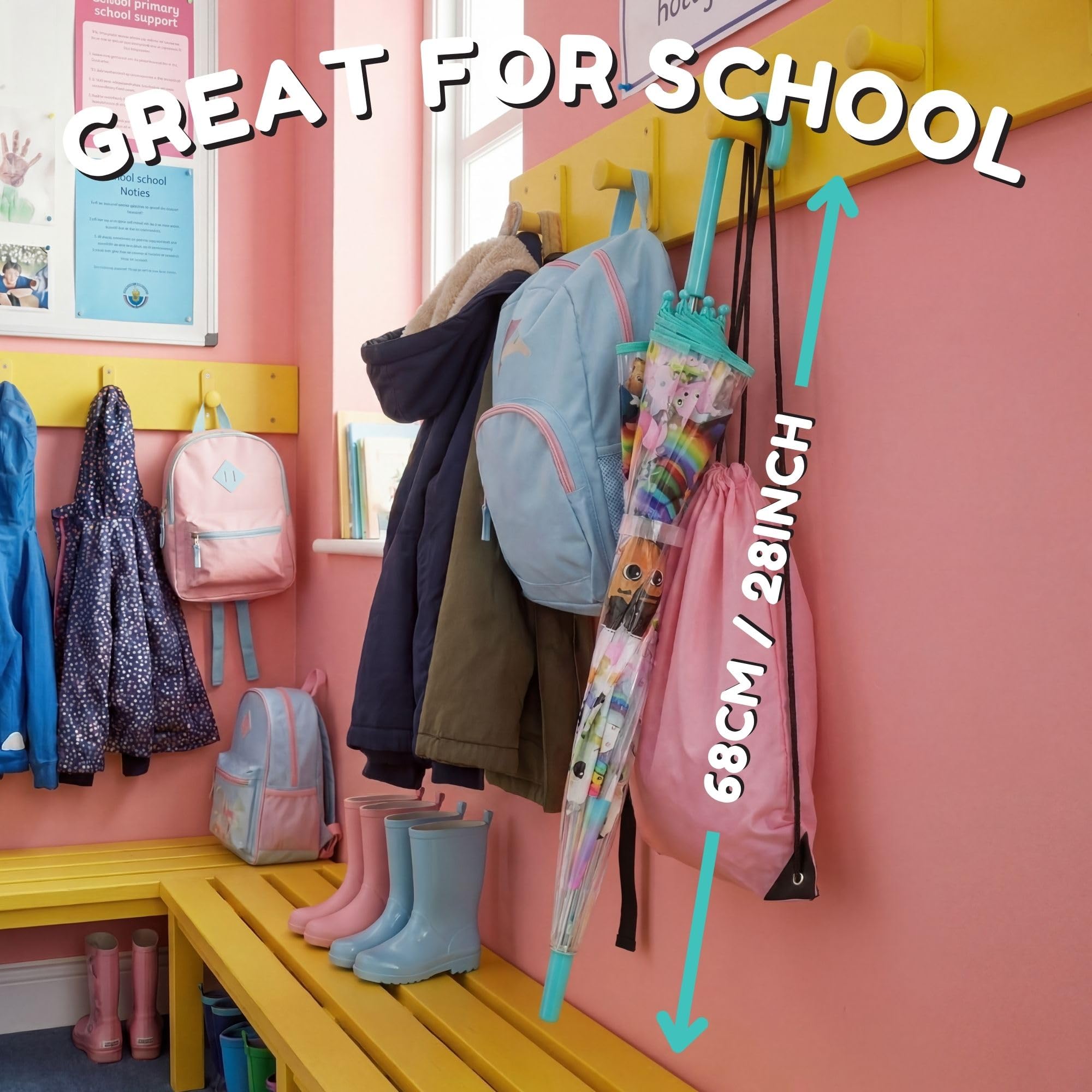 Kids Licensing - Przezroczyste parasole dla dzieci