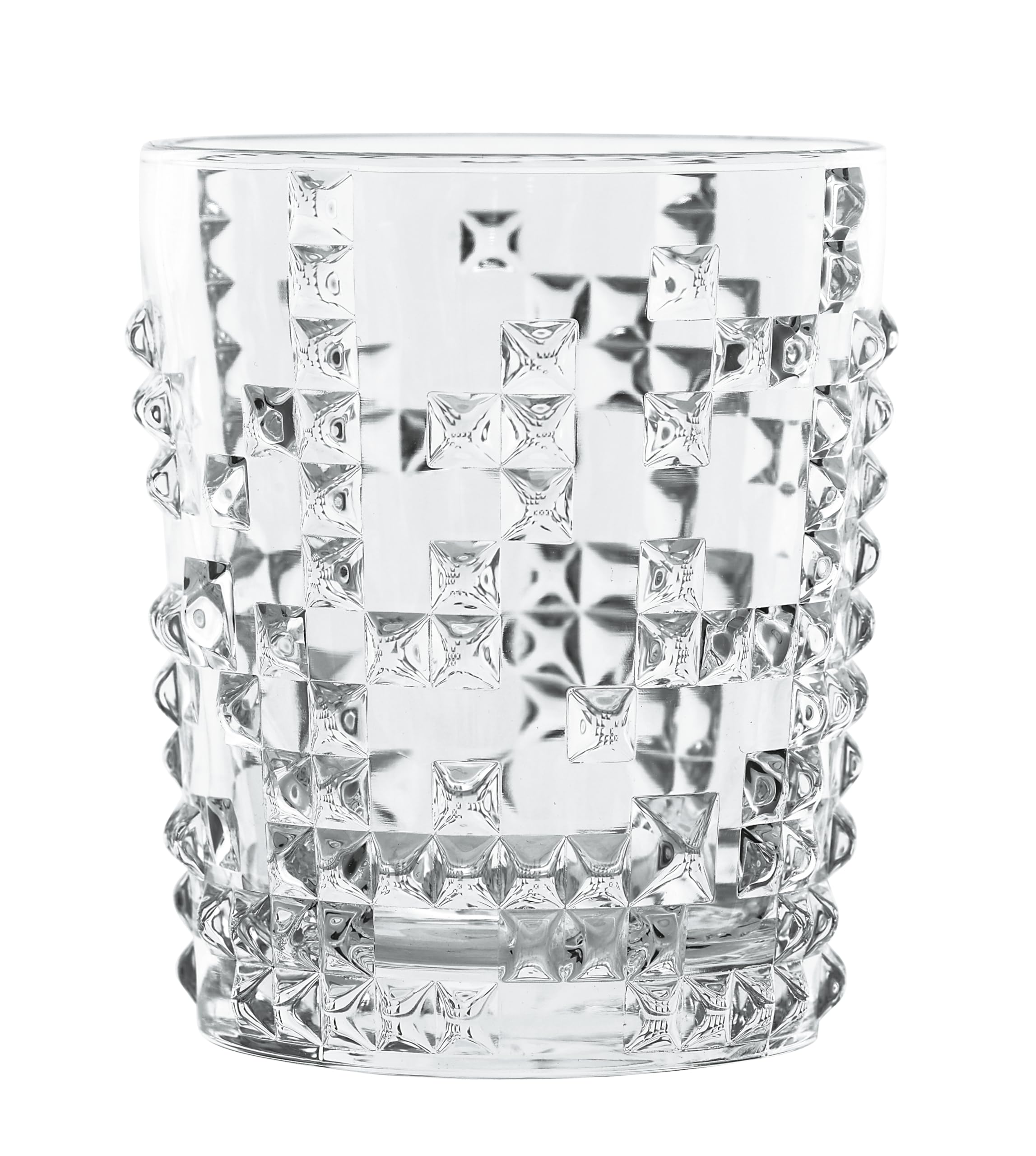 Nachtmann 3-teiliges Whisky-Set, Dekanter + 2 Whiskygläser, Kristallglas, 750 ml/348 ml, Punk, 0099501-0