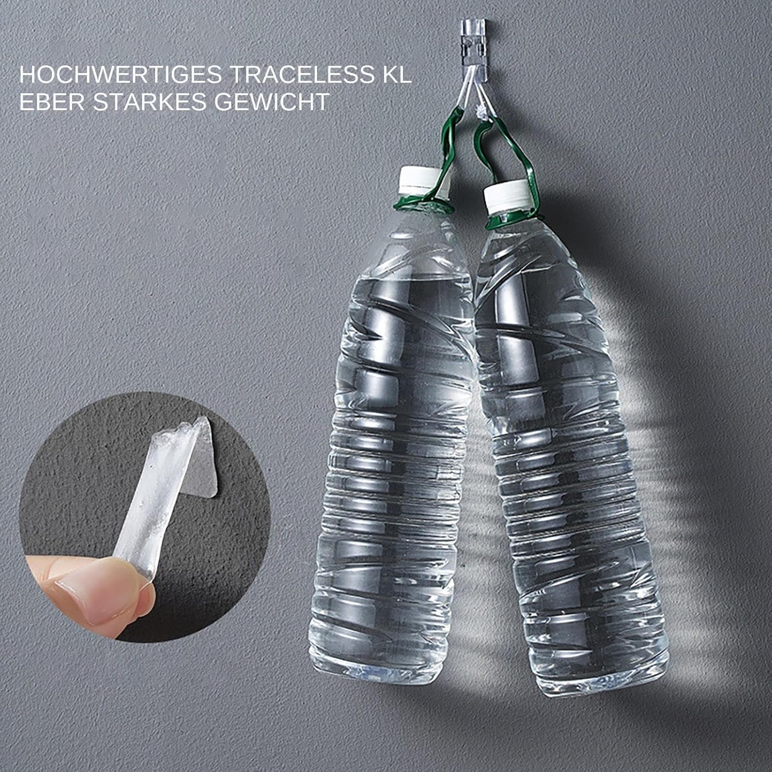 Adhesive Cable Clips | 20 Pcs Clear Cable Management Clips for Wall | Strong Wire Holders, Under Desk Cord Organizer Cord Organizer