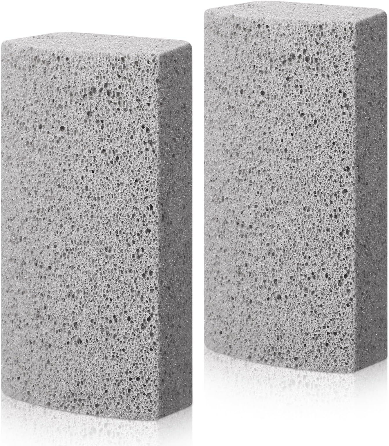 Loopeer 2 Pcs Pet Hair Remover Pumice Stone for Dog Cat Hair Removal Cleaning Pet Fur Stone 6 Inch Dog Fur Cleaning Tool for Car Interior Bedding Carpet Couch Furniture(3.74 x 2 x 1.6 in)
