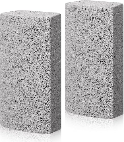 Loopeer 2 piezas de piedra pómez para eliminar el pelo de mascotas, piedra pómez para la limpieza del pelo de las mascotas, herramienta de limpieza