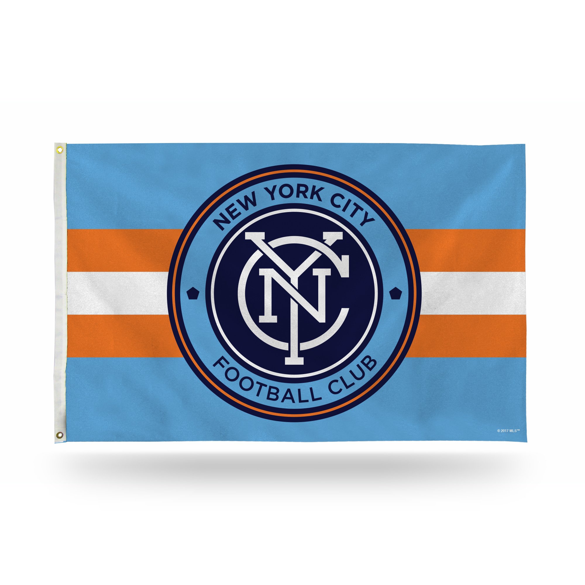 MLS 3-Foot by 5-Foot Single Sided Banner Flag with Grommets