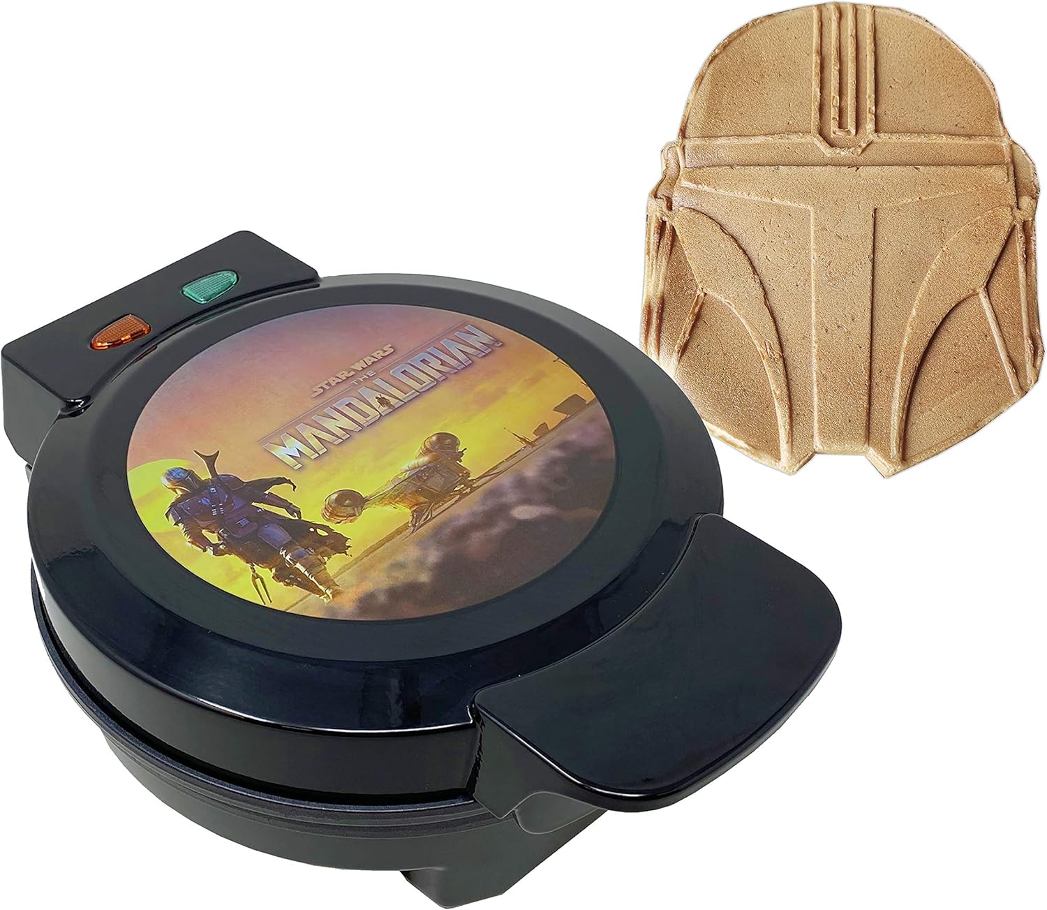Star Wars Mandalorian Helmet Shaped Waffle Maker Star