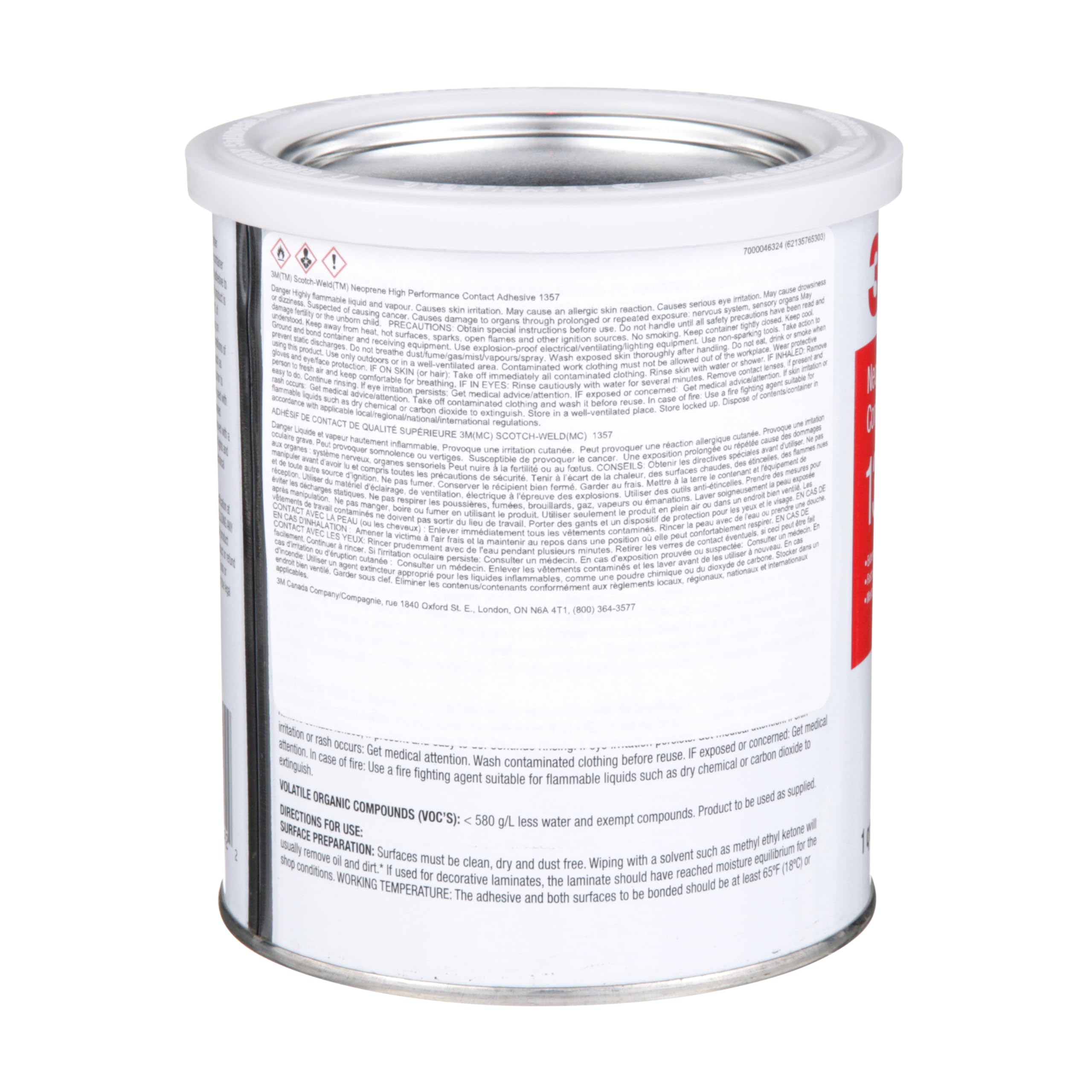 3M Neoprene Adhesive - Industrial Strength -3