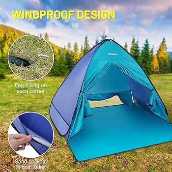 sombliia ビーチテント Hallie＆harrie タープ sombliia ビーチ