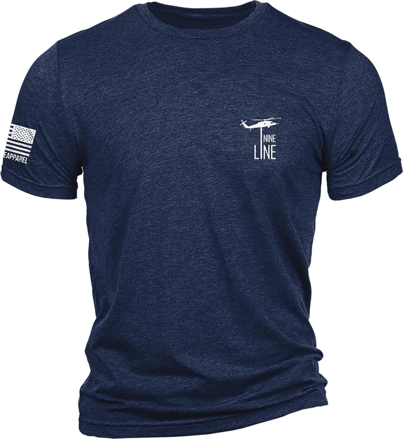 Nine Line American Flag T-Shirt for Men, USA Made Patriotic Shirt, 9 Line Apparel, Military Veteran Shirt, Freedom Shirt - Image 8