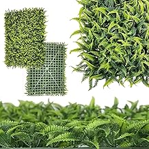 5 Placa De Samambaia Cheia 40x60 Jardim Vertical Artificial Luxo