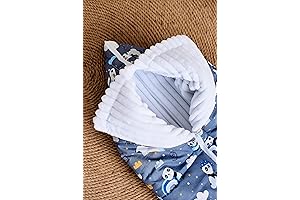 Plush Cozy Unisex Baby Swaddle Sack