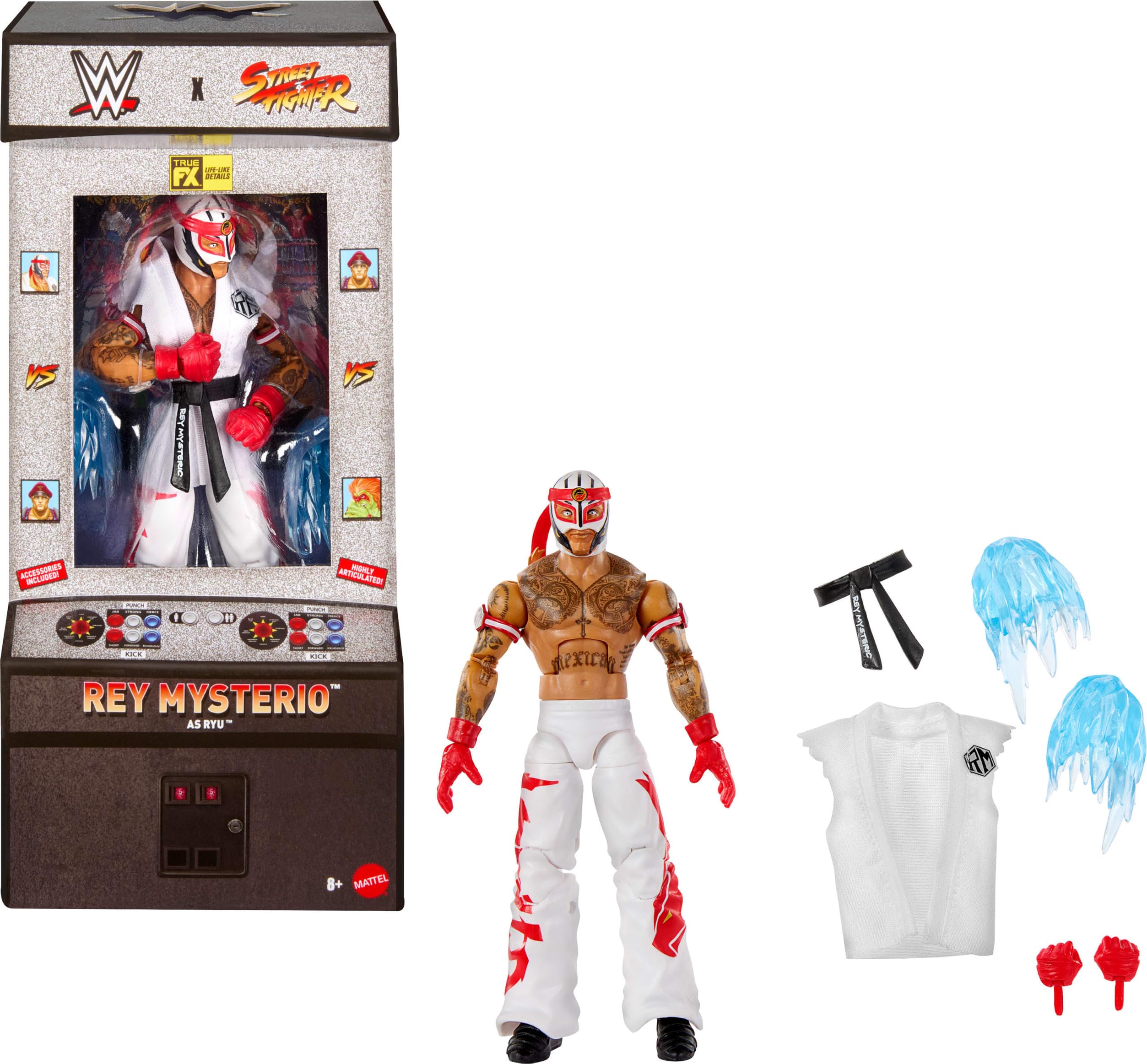 WWE MYSTERIO &BATISTA&BENOIT フィギュア 2024 WWE Mattel Ultimate Edition Series 23 Rey Mysterio