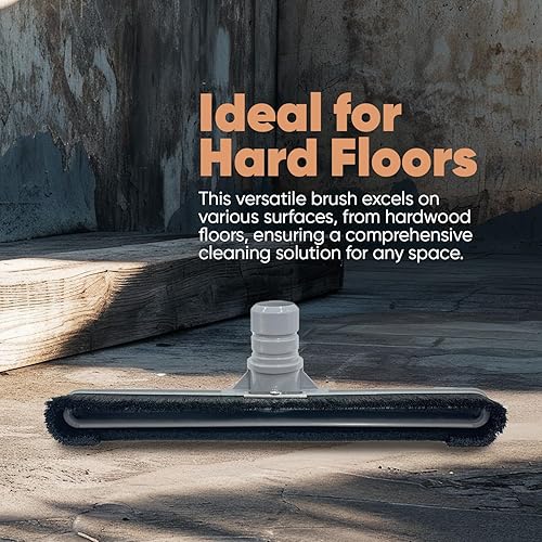 Miniatura 8 de Herramienta de piso de repuesto compatible con mochila de aspiradora ProTeam y aspiradora Hoover, cepillo de superficie dura de 14 pulgadas para