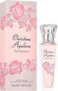 Christina Aguilera - Definition Eau de Parfum, Perfume Femenino, con Mandarina, Orquídea y Ámbar, Notas Florales y Cítricas, Fragancia Refrescante - 15 ml