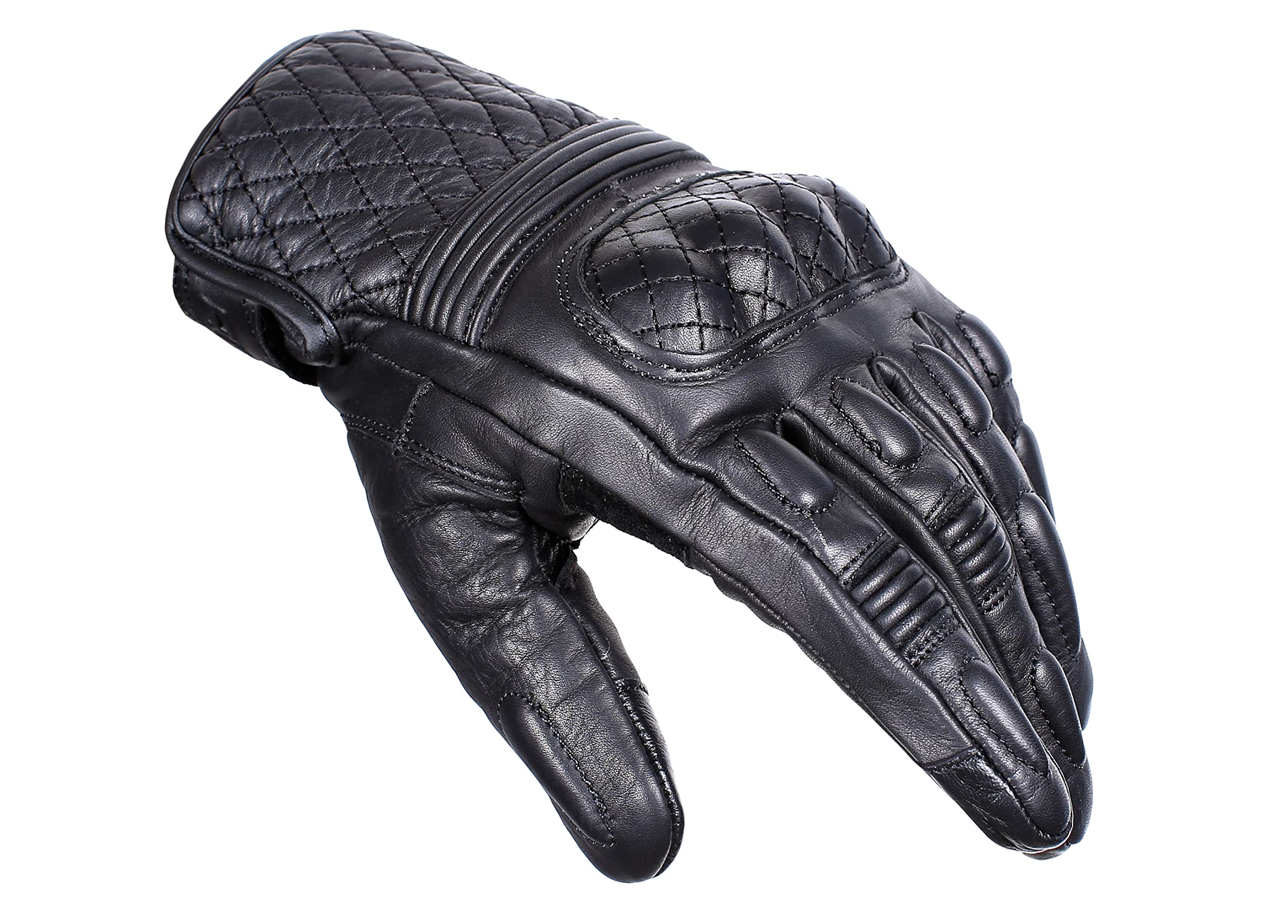 BIKING BROTHERHOOD Snell Retro Brown Gloves (L)