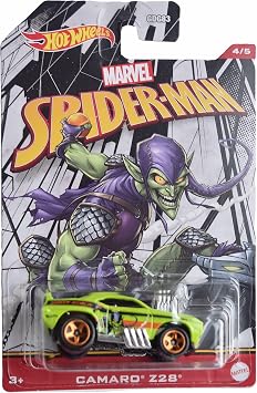 Hot Wheels Marvel Spider-Man - 4/5 Green Goblin Camaro Z28