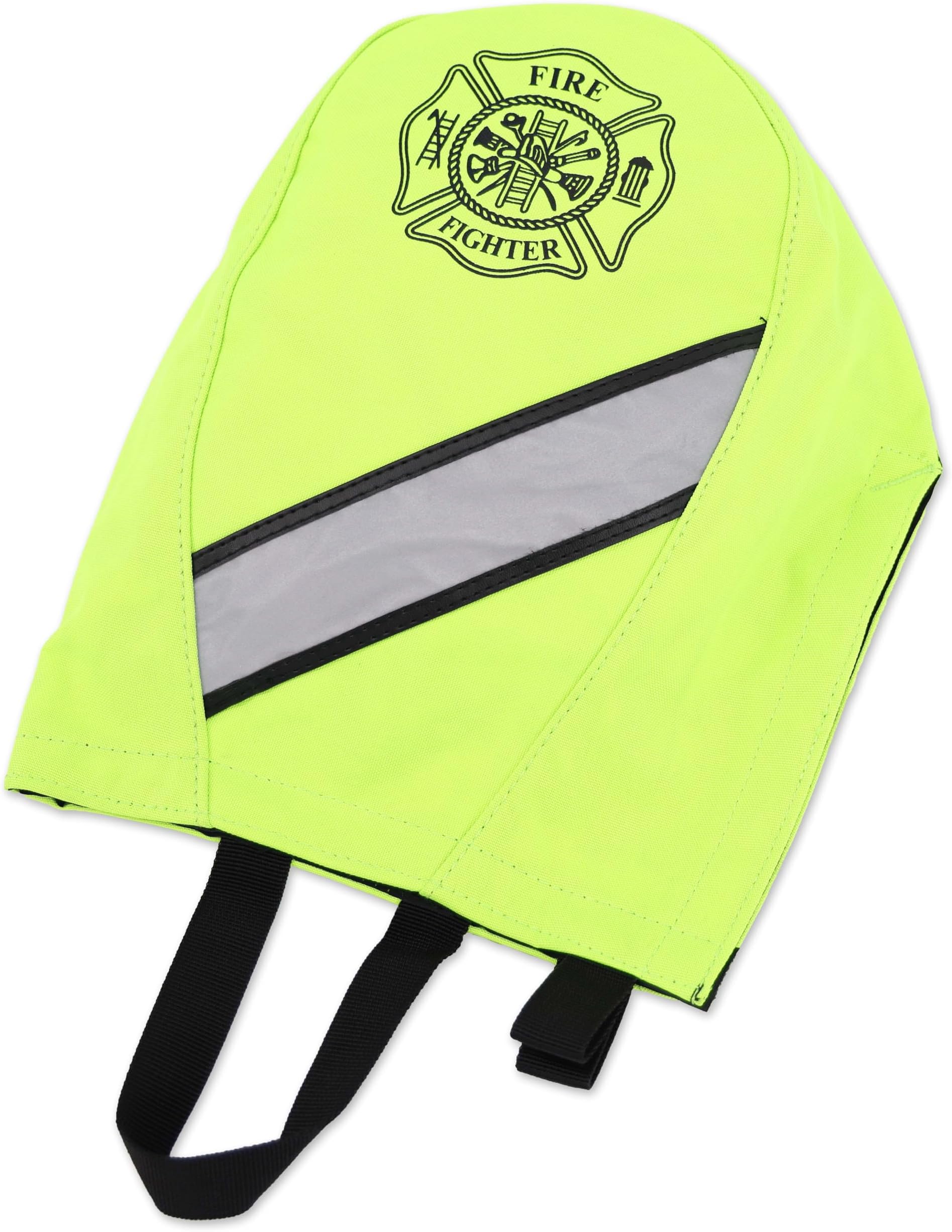 Lightning X Products Fireman's SCBA Air Pak Respirator Firefighter Mask Face Piece Bag for First Responder (Fluorescent Yellow)