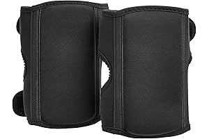 Amazon Basics Extra Large Knee Pads with 8.5" Coverage, Built for Strength and Comfort