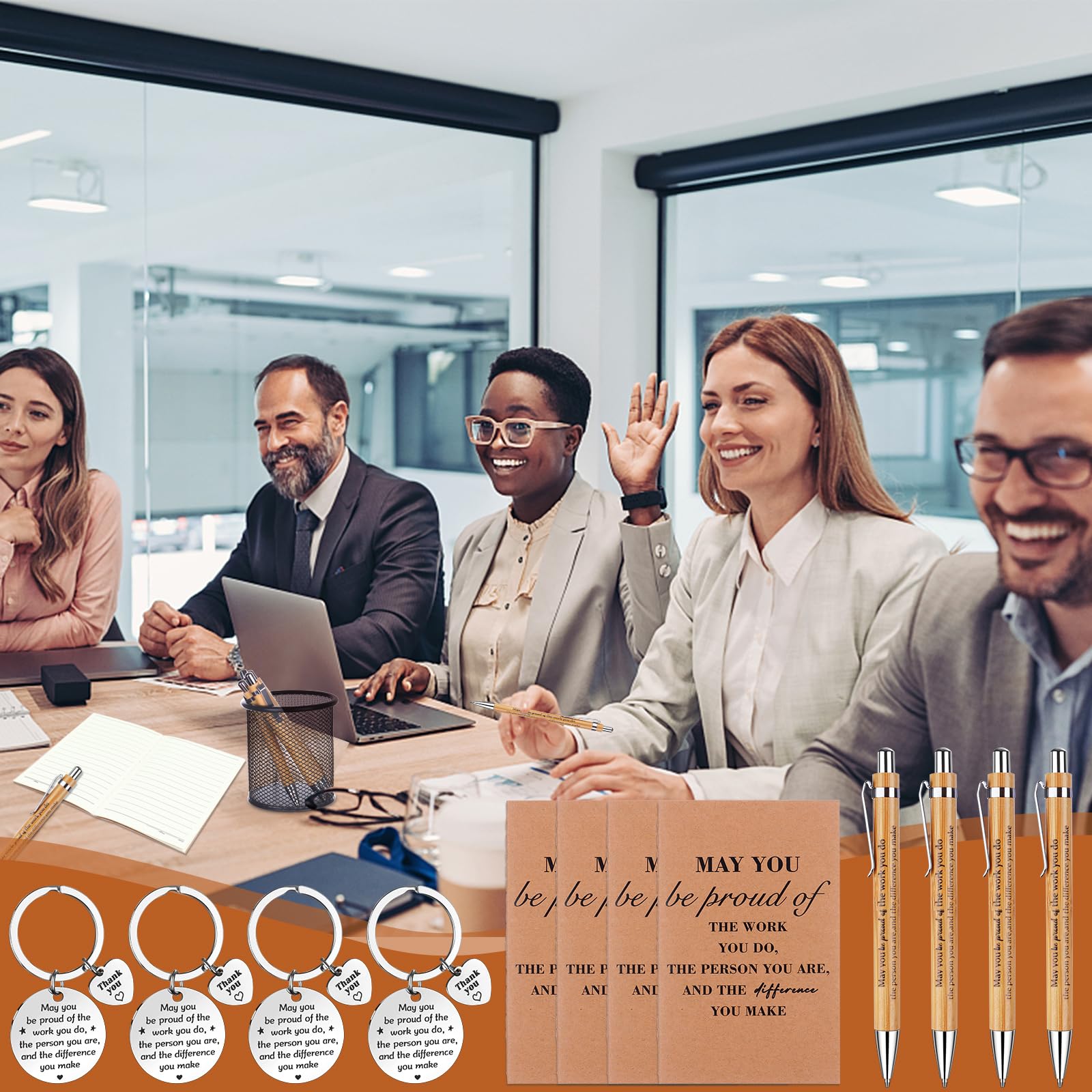 Set Regalo Cassonetti Della Spazzatura In Resina Con Supporto Emotivo - 100 Pezzi Con Carte Ispiratrici E Sacchetti - Regalo Divertente Per Colleghi, Dipendenti E Amici