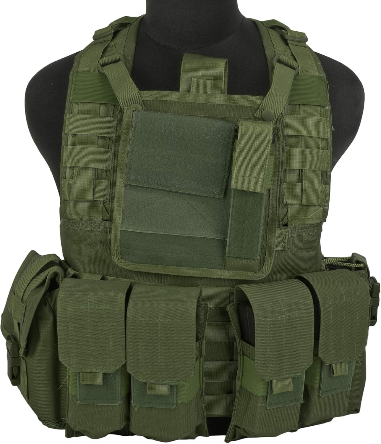 Evike Airsoft - Matrix Special Operations RRV Style Chest Rig (Color: OD Green)
