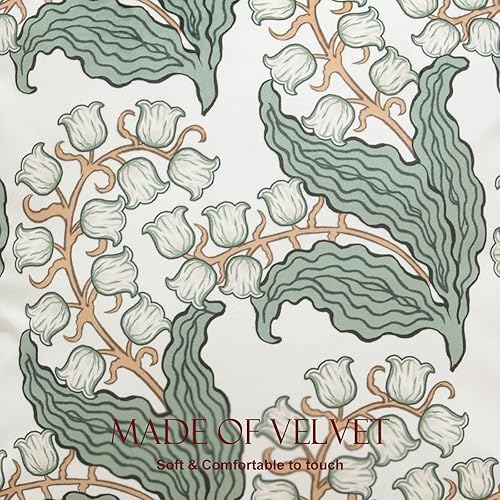 Miniatura 5 de patdrea Juego de 4 fundas de almohada decorativas, fundas de terciopelo suave para casa de campo, funda de almohada para automóvil, sofá, cama, sala