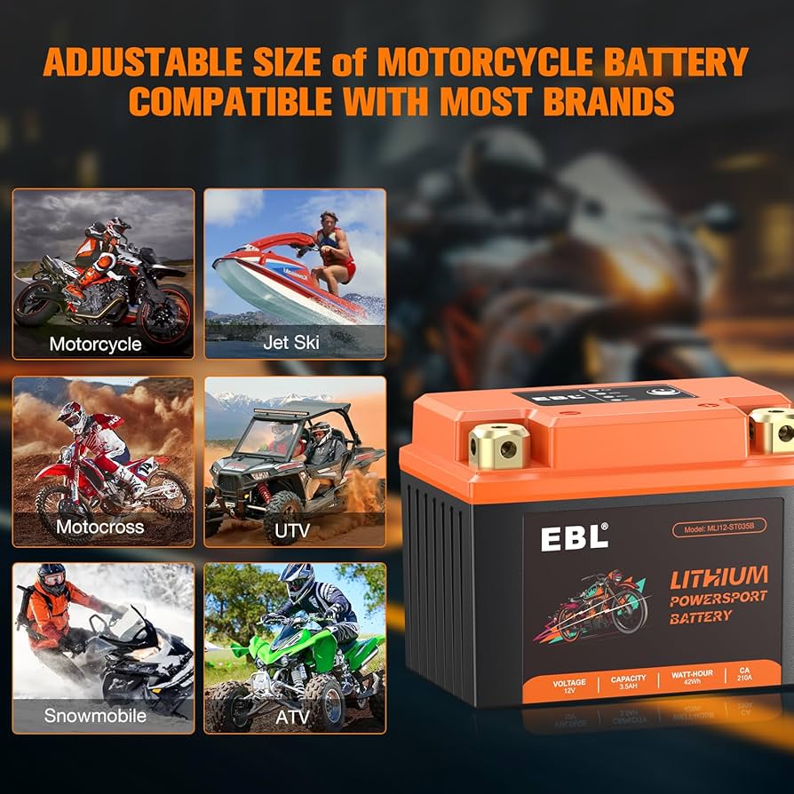 Amazon.com: EBL Replaces YTX5L-BS YTX4L-BS YTZ5S-BS YTZ6-BS