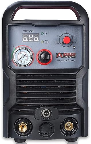 Miniatura 2 de CUT-50, Cortador de plasma profesional de 50 amperios, corte limpio de 3/4 pulgadas, voltaje ancho de 100-250V, cortadora inversora IGBT