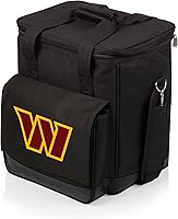 Vista 18 de Picnic TIME NFL Unisex-Adult NFL Cellar 6-Bottle Wine Carrier & Cooler Tote with Trolley